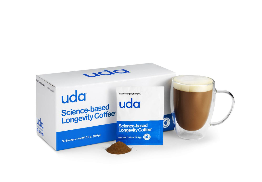 Sip Your Way to Longevity: UDA Coffee and the Powerhouse of Anti-Aging Ingredients